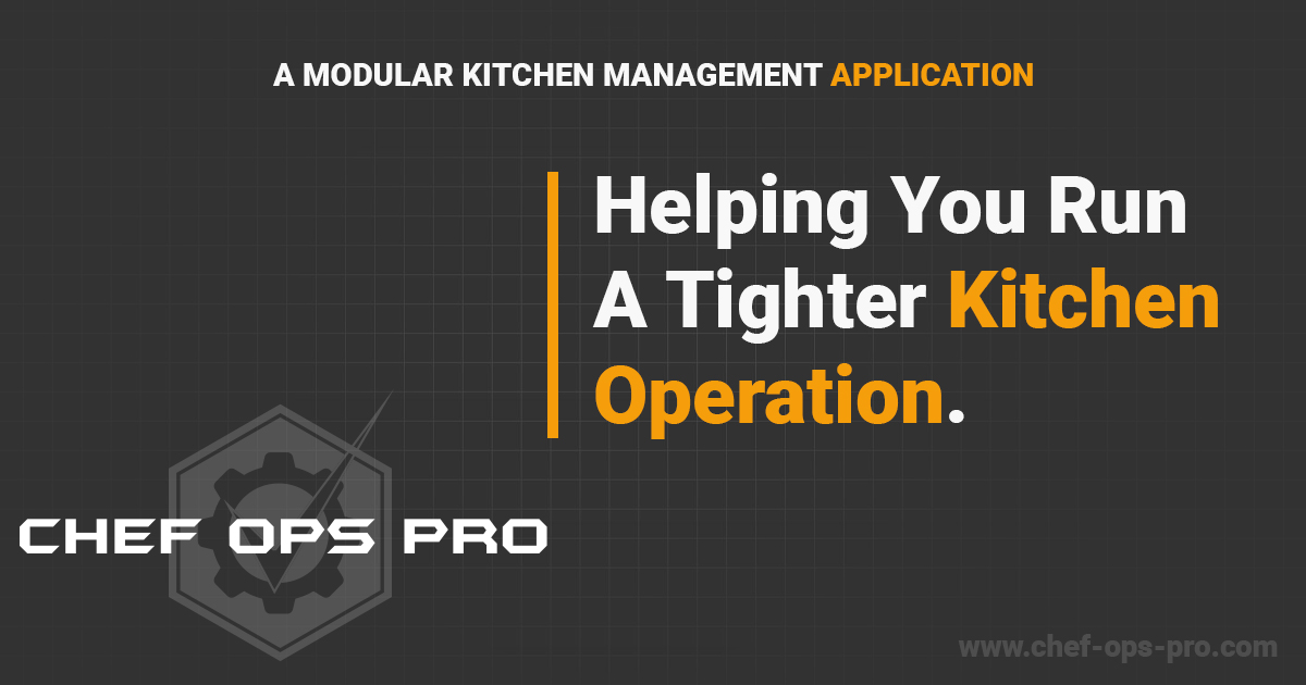 Chef Program Software Kitchen Operations & Compliance Software for UK Food Businesses | Chef ...