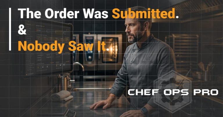The Order Was Submitted. Nobody Saw It