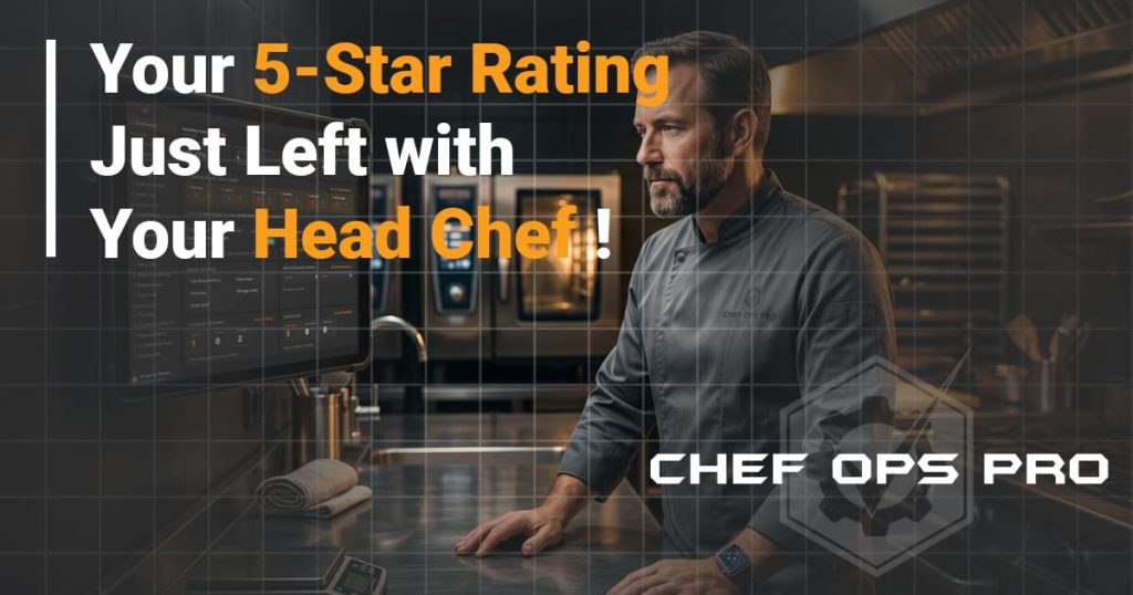 Your 5-Star Rating Just Left with Your Head Chef