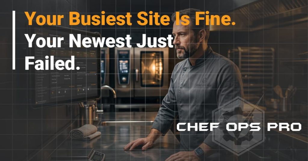 Your Busiest Site Is Fine. Your Newest Just Failed.