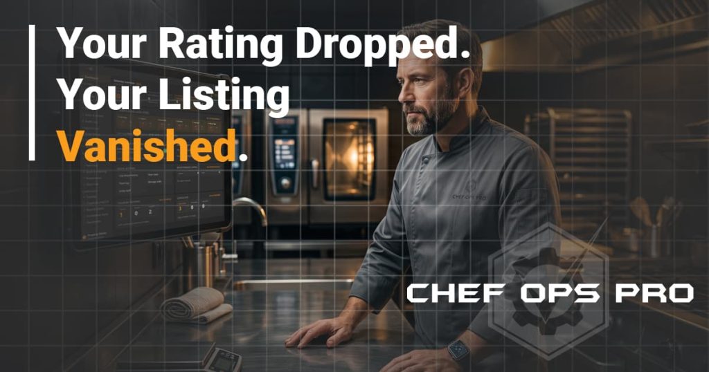 Your Rating Dropped. Your Listing Vanished.