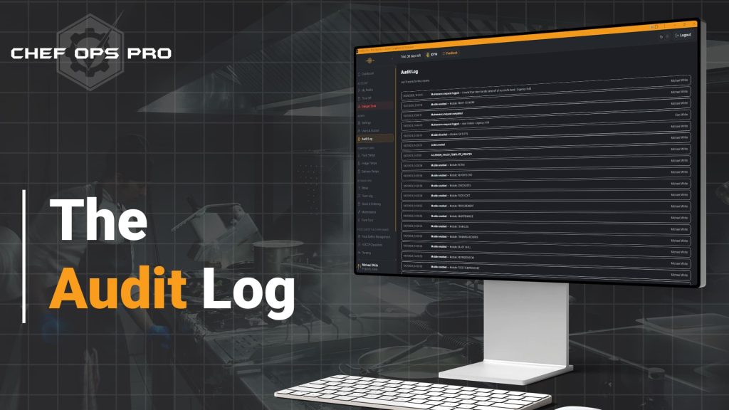Audit Log
