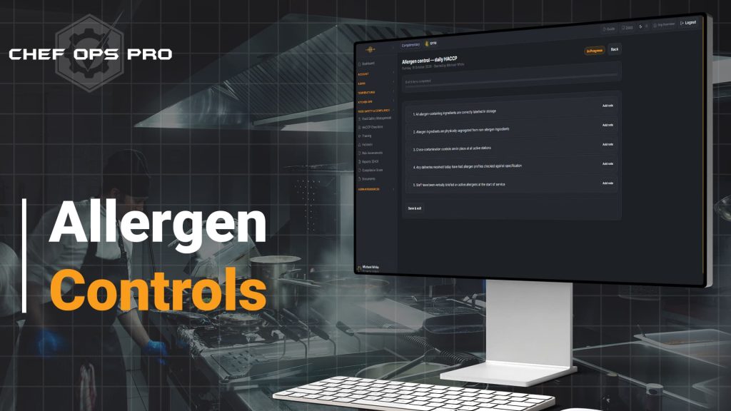 Allergen Controls